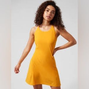 Athleta infinity dress built in shorts tennis workout athletic dress PETITE S